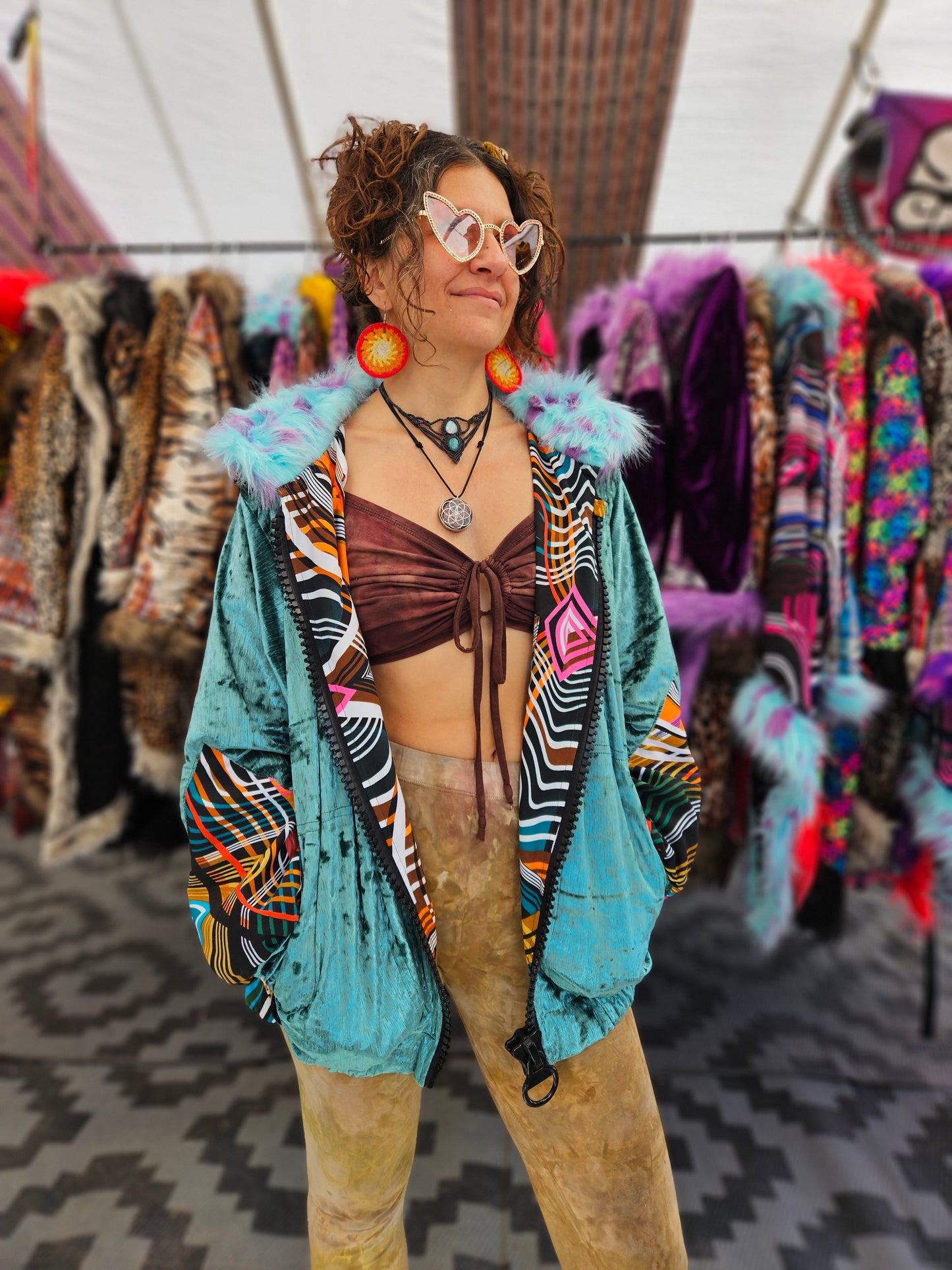 Flower of Life Jacket - Dream Manifester