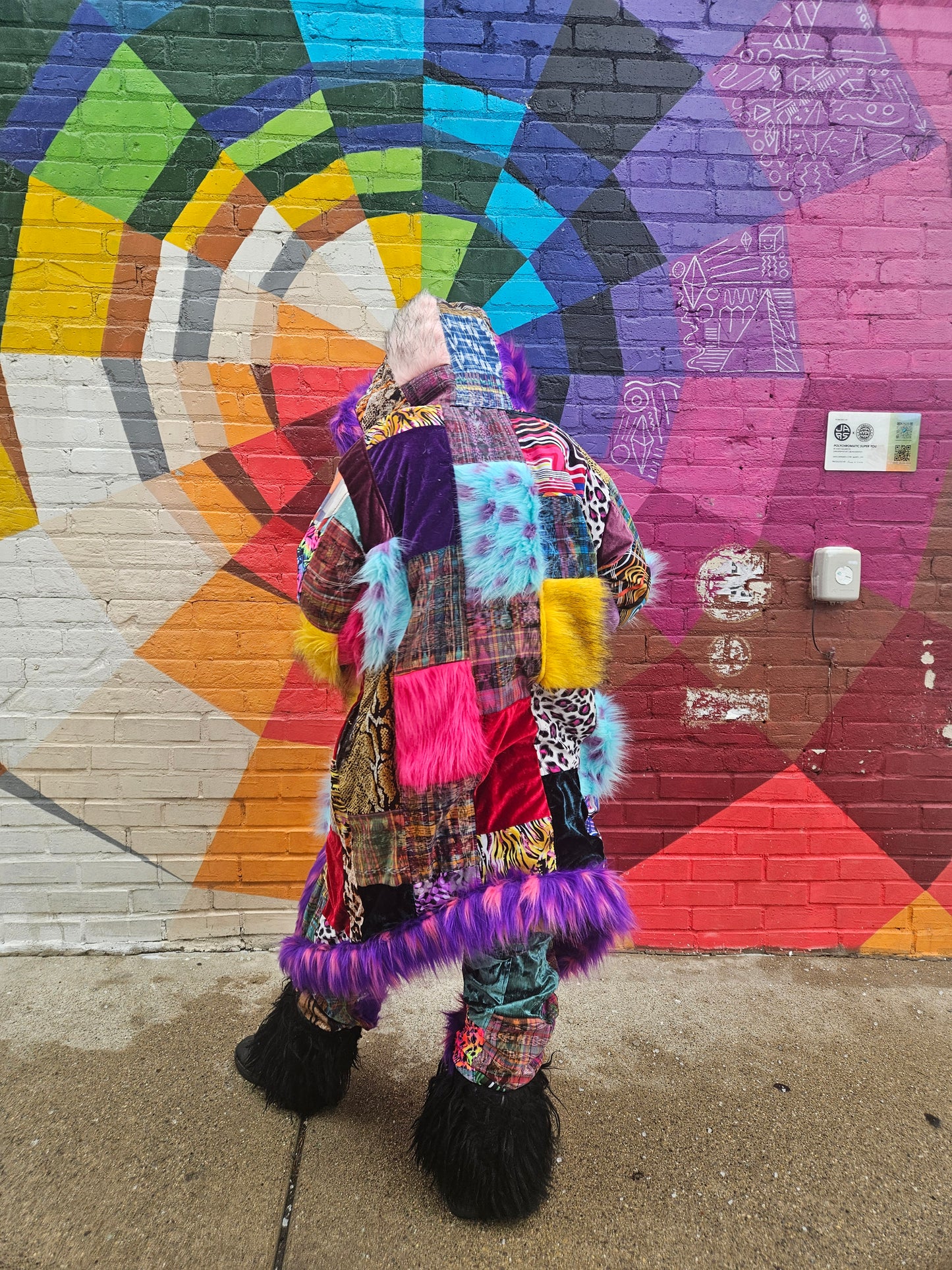 Patchwork Cloak - Funk Warrior