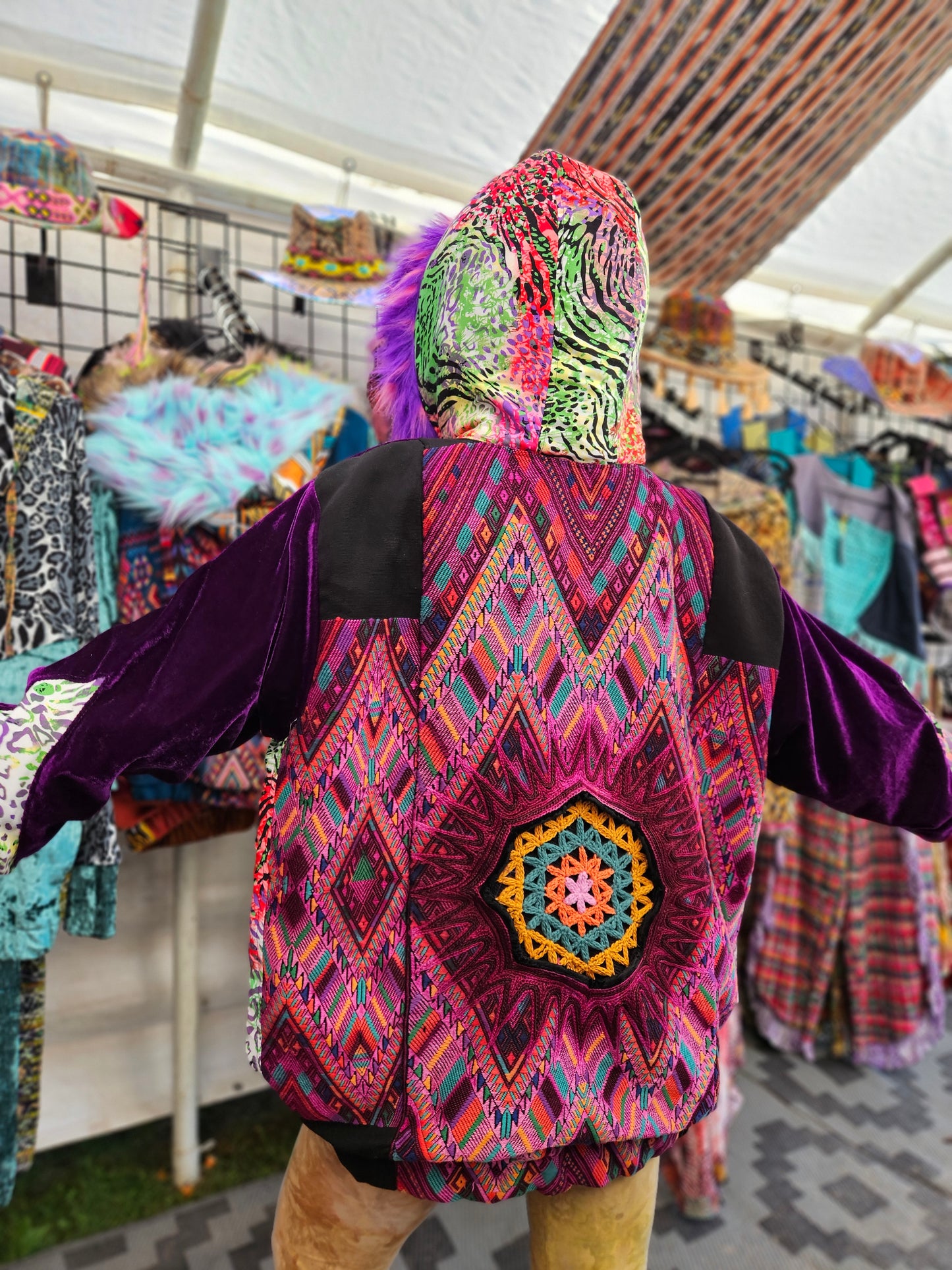 Flower of Life Jacket - Sunshine Royalty
