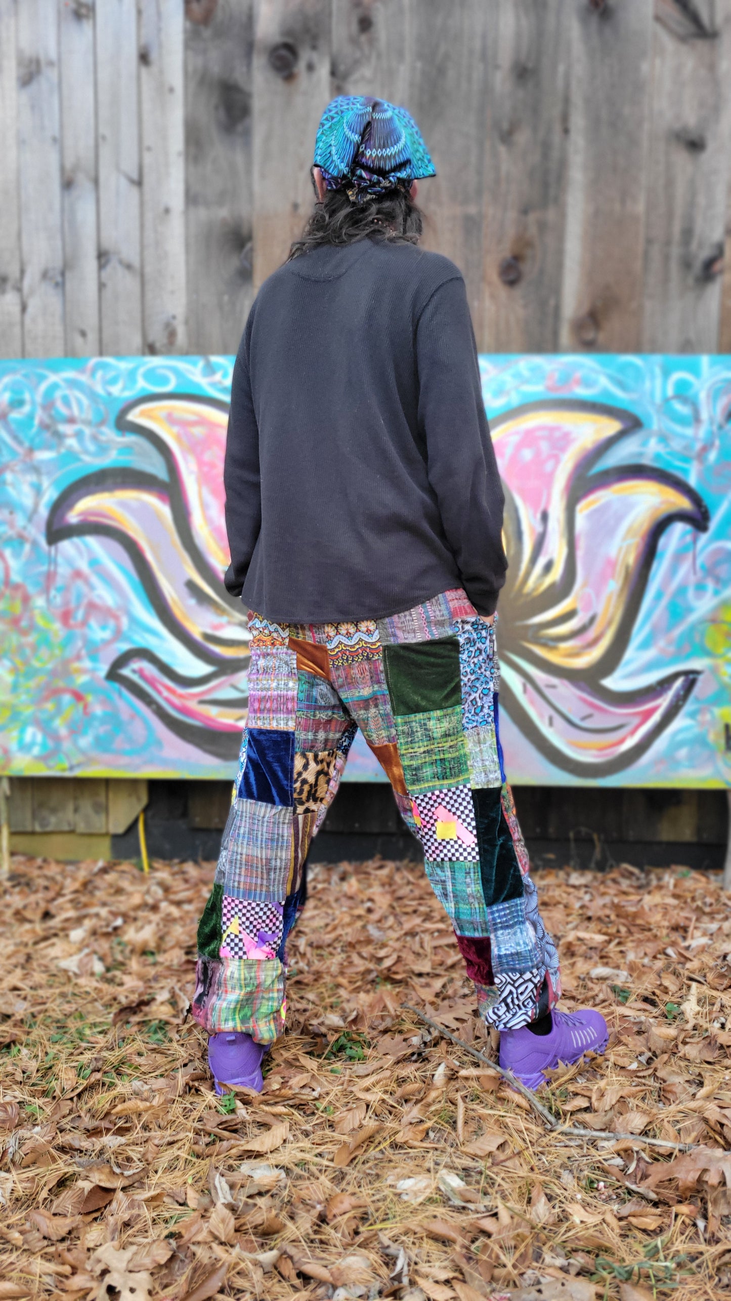 Patchwork Joggers
