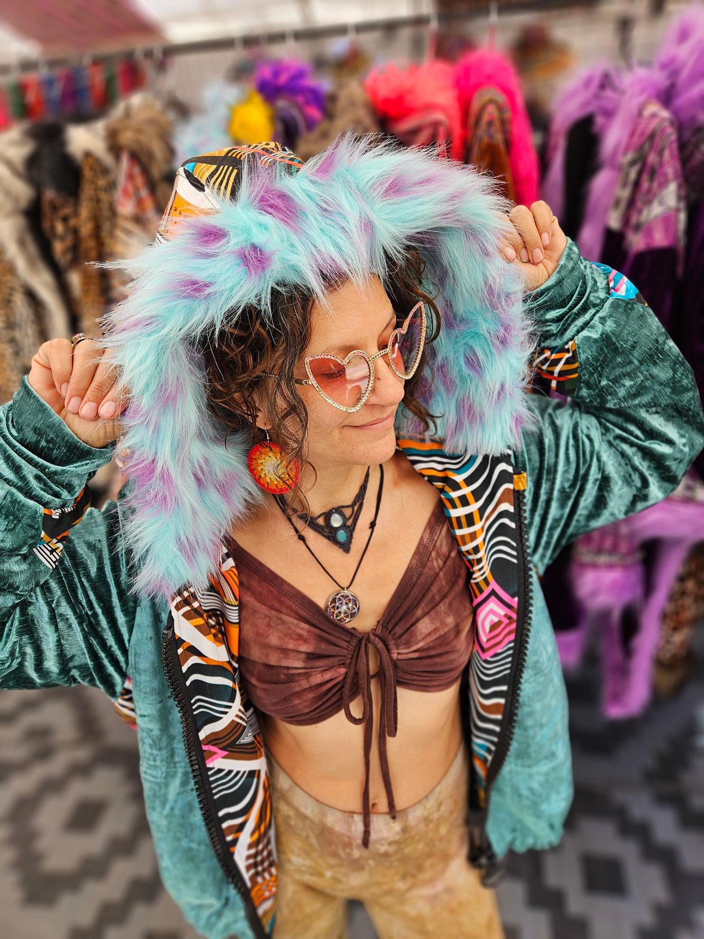 Flower of Life Jacket - Dream Manifester