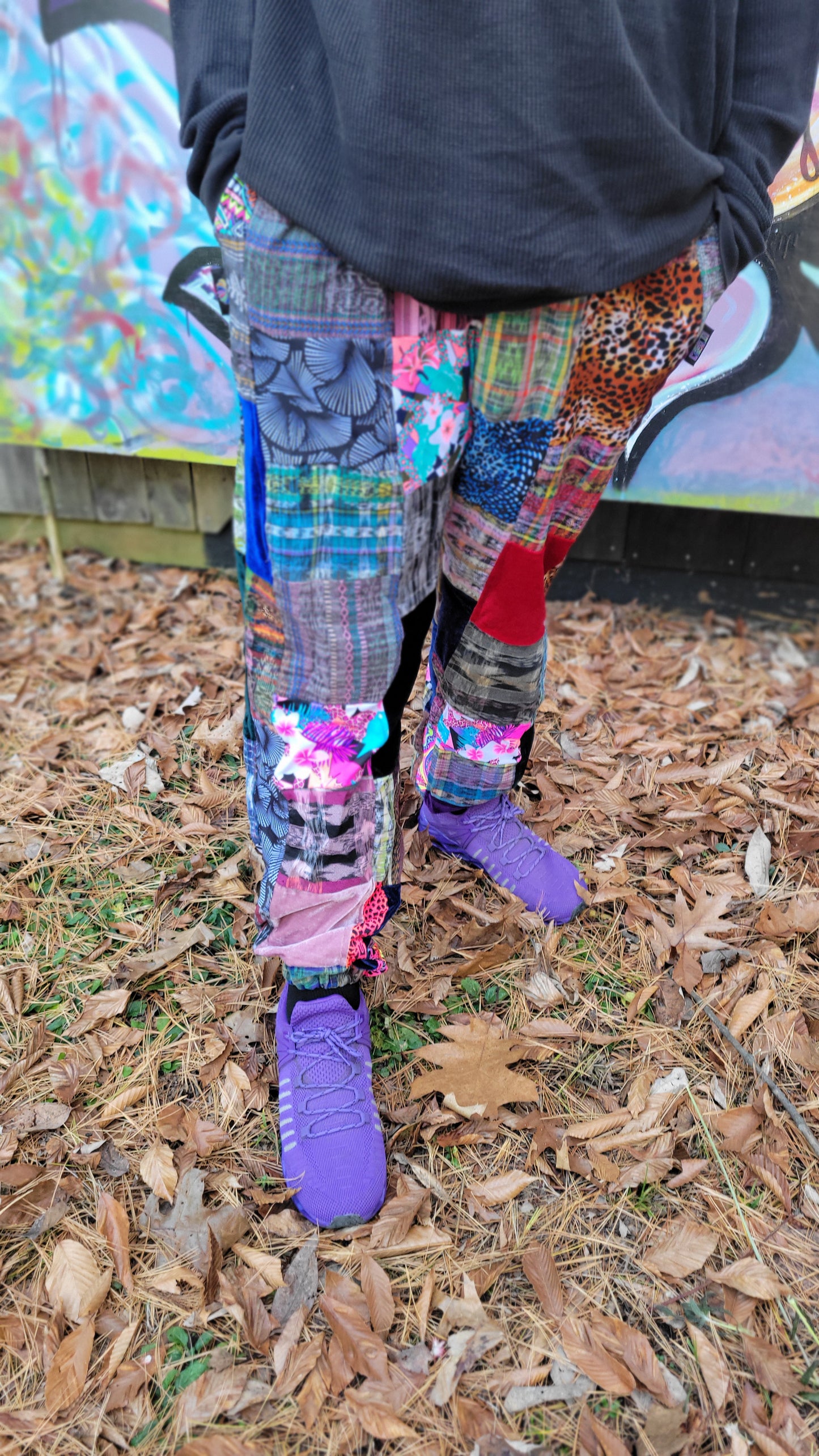 Patchwork Joggers