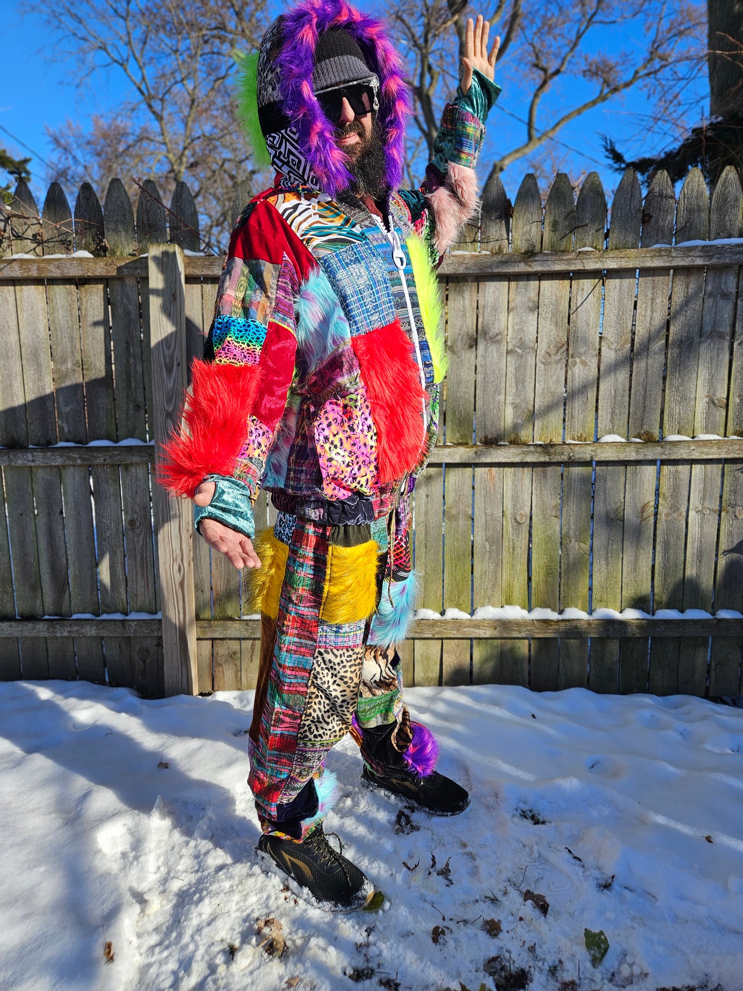 Patchwork Jacket - Love Explorer