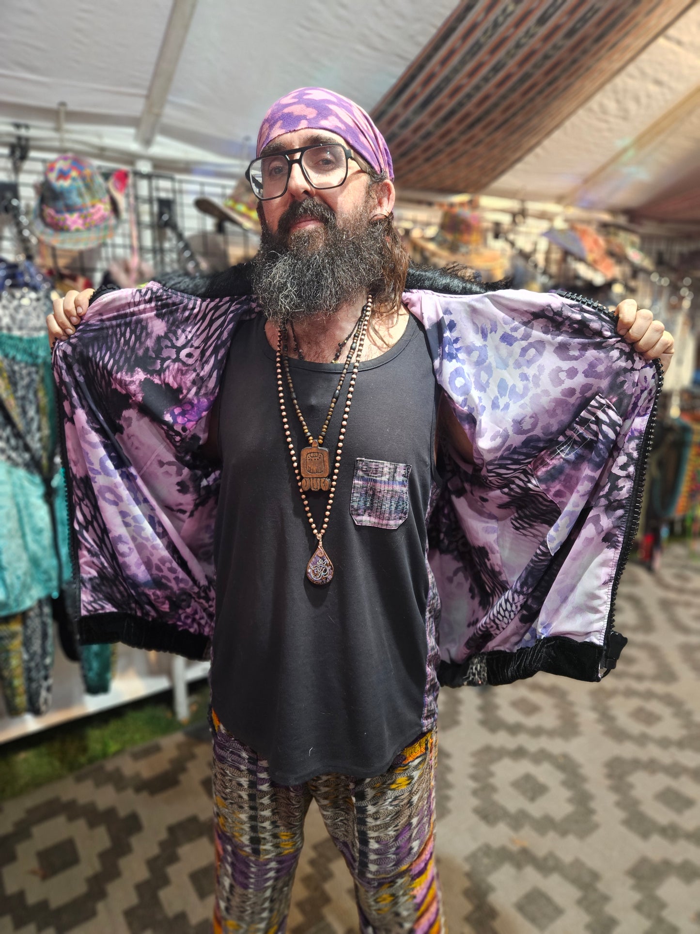 Flower of Life Jacket - Vibras Puras