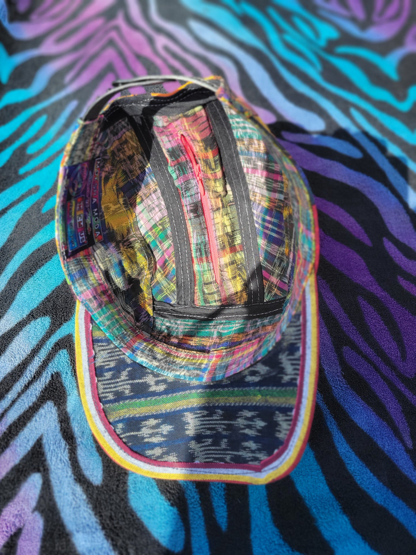 Six Panel Hat - Energetic Blossom