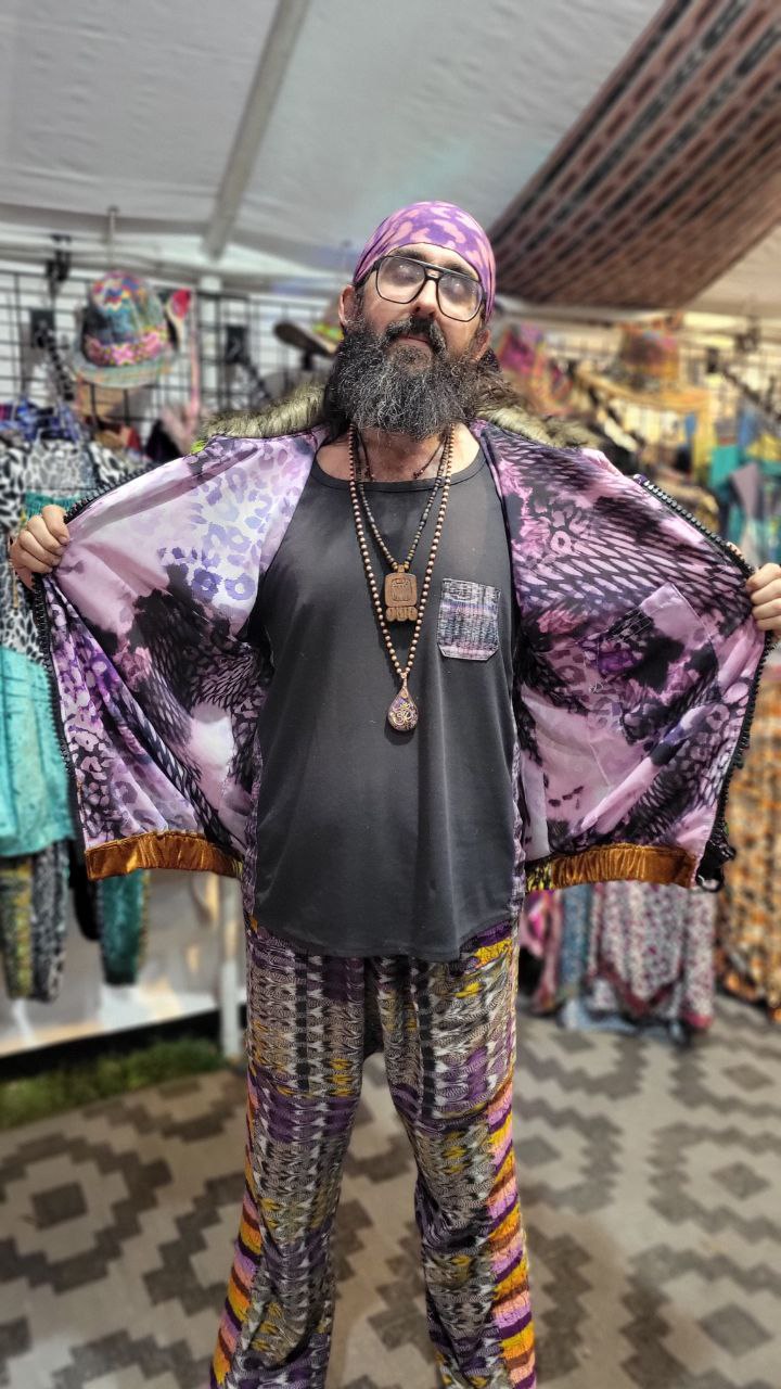 Flower of Life Jacket - Sunset Dancer