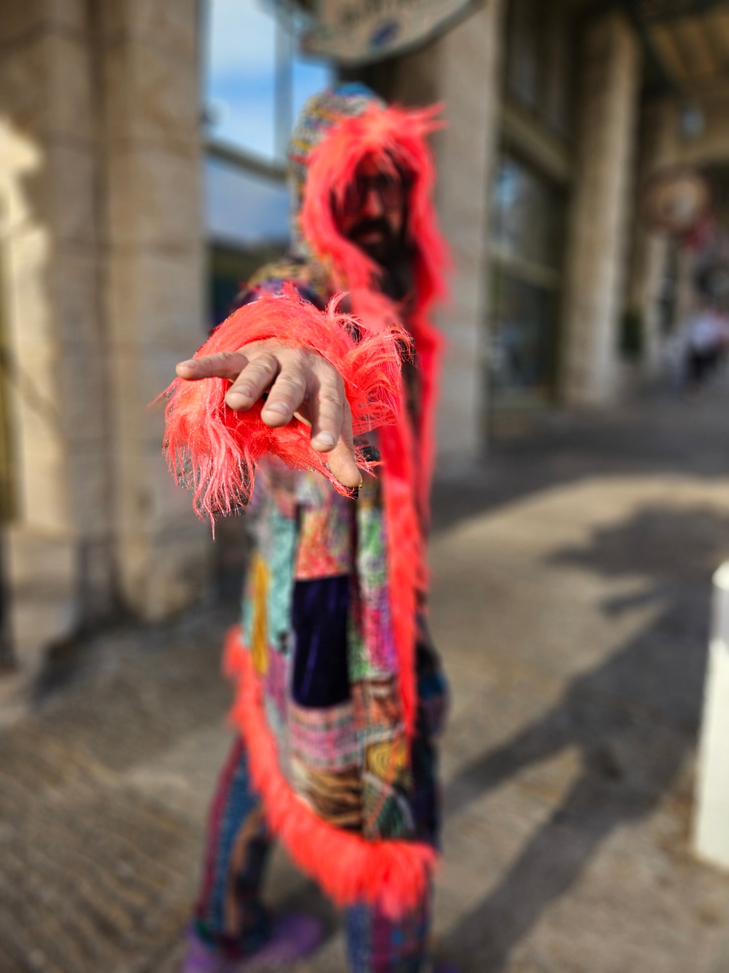 Patchwork Cloak - Funk Warrior