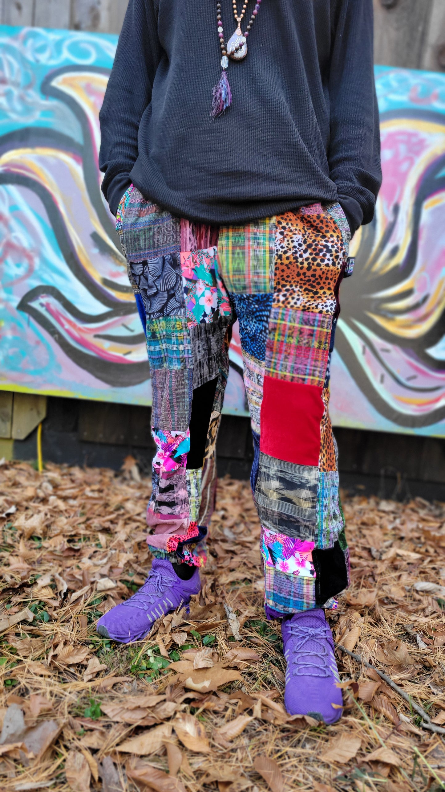 Patchwork Joggers