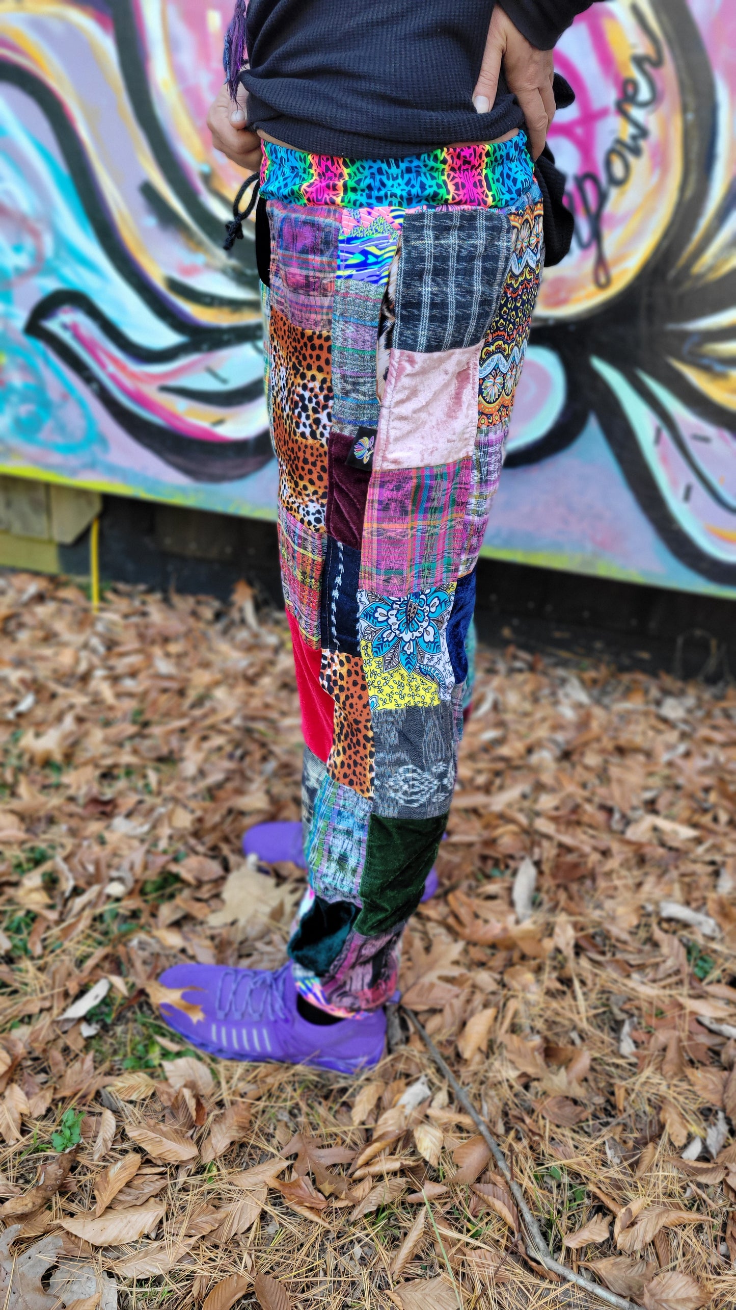 Patchwork Joggers