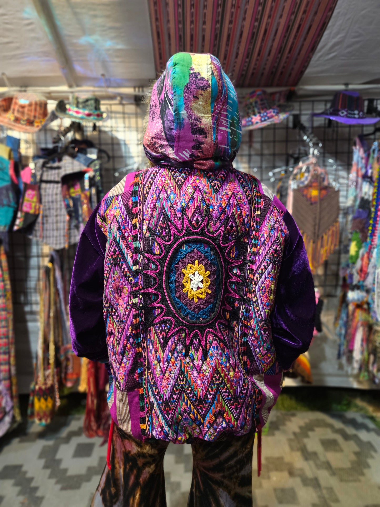 Flower of Life Jacket - Vibra Sagrada