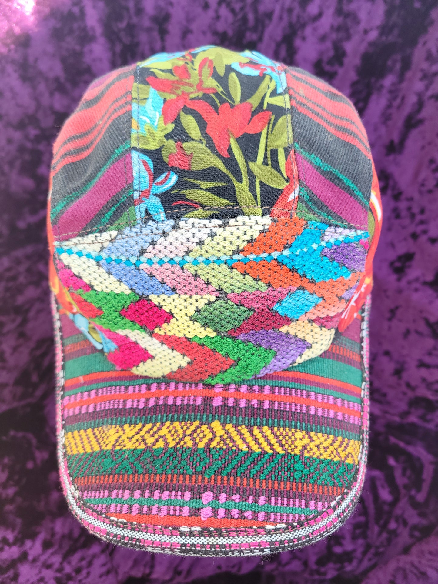 Six Panel Hat - Ramblin Rose