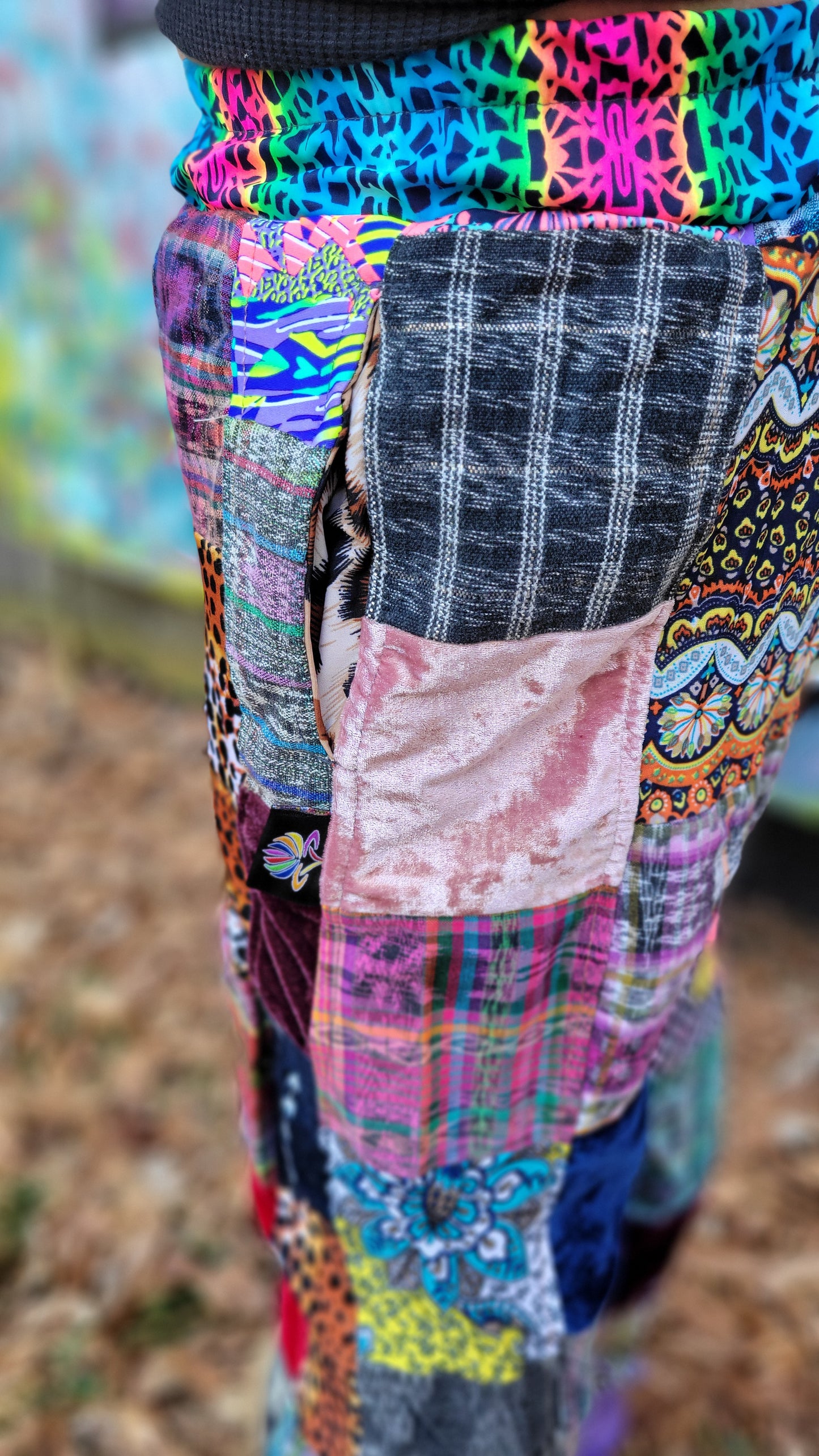 Patchwork Joggers