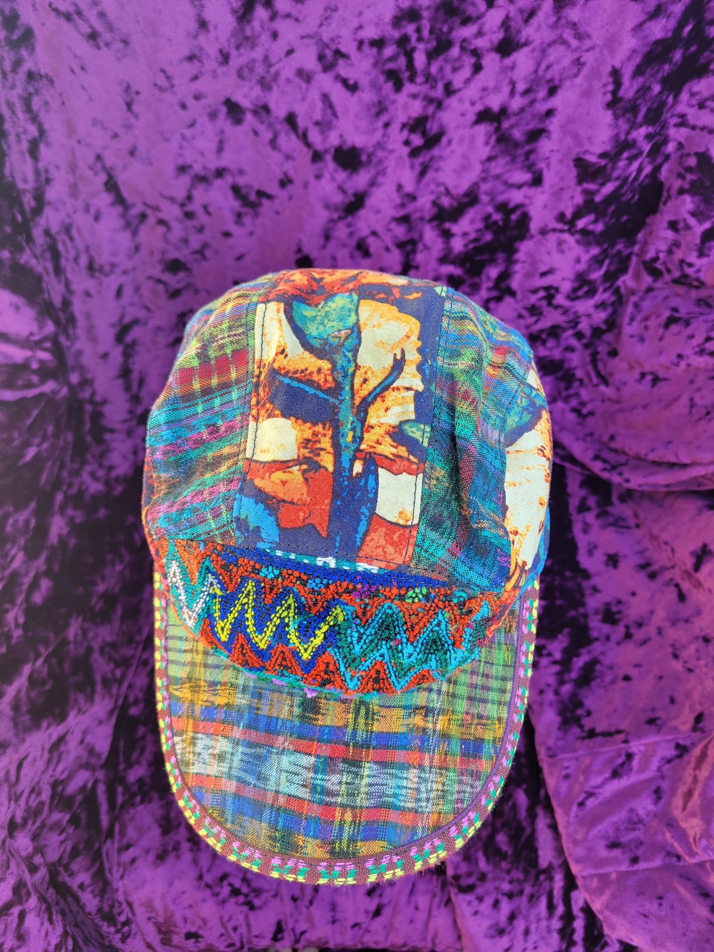 Six Panel Hat - Sunset Surfer