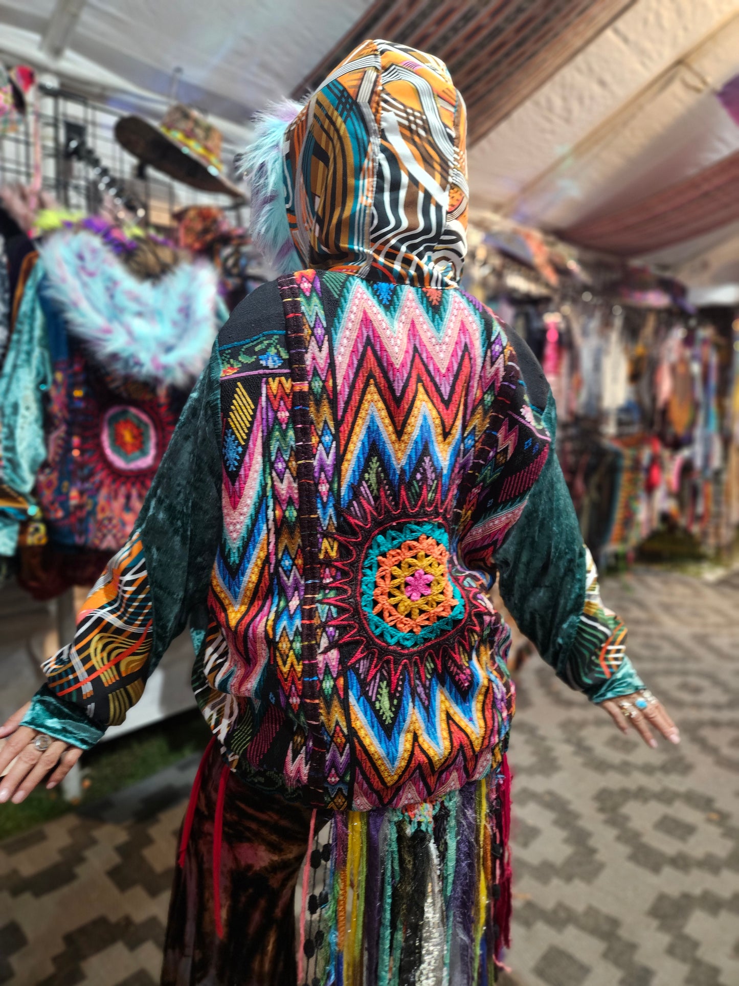 Flower of Life Jacket - Bosque Encantado
