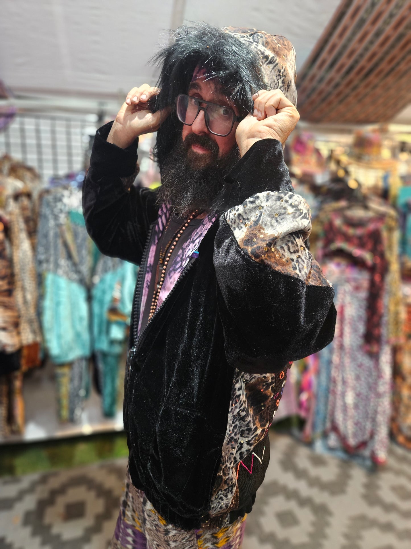 Flower of Life Jacket - Bass Shaman