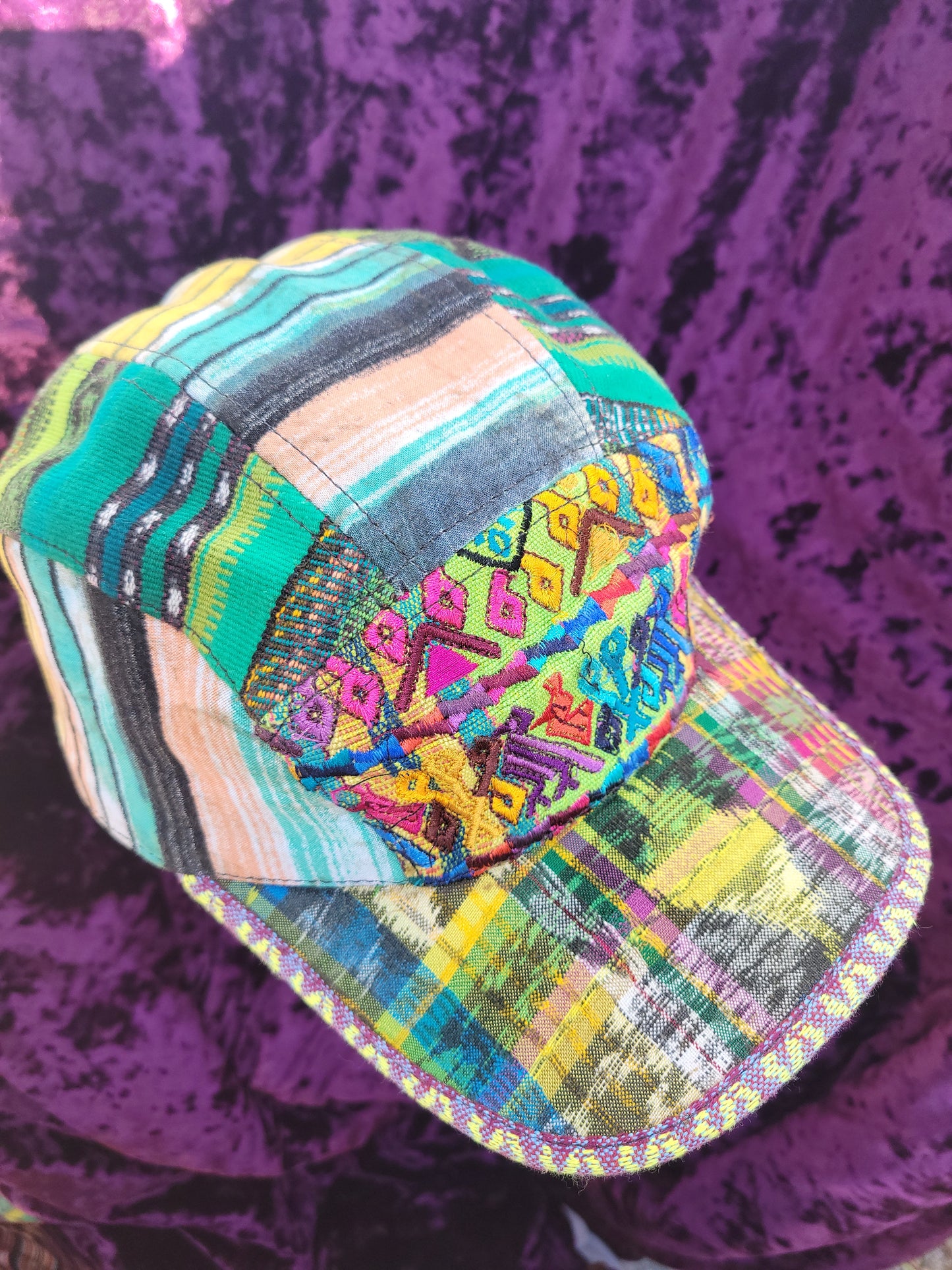 Six Panel Hat - Side Hustle