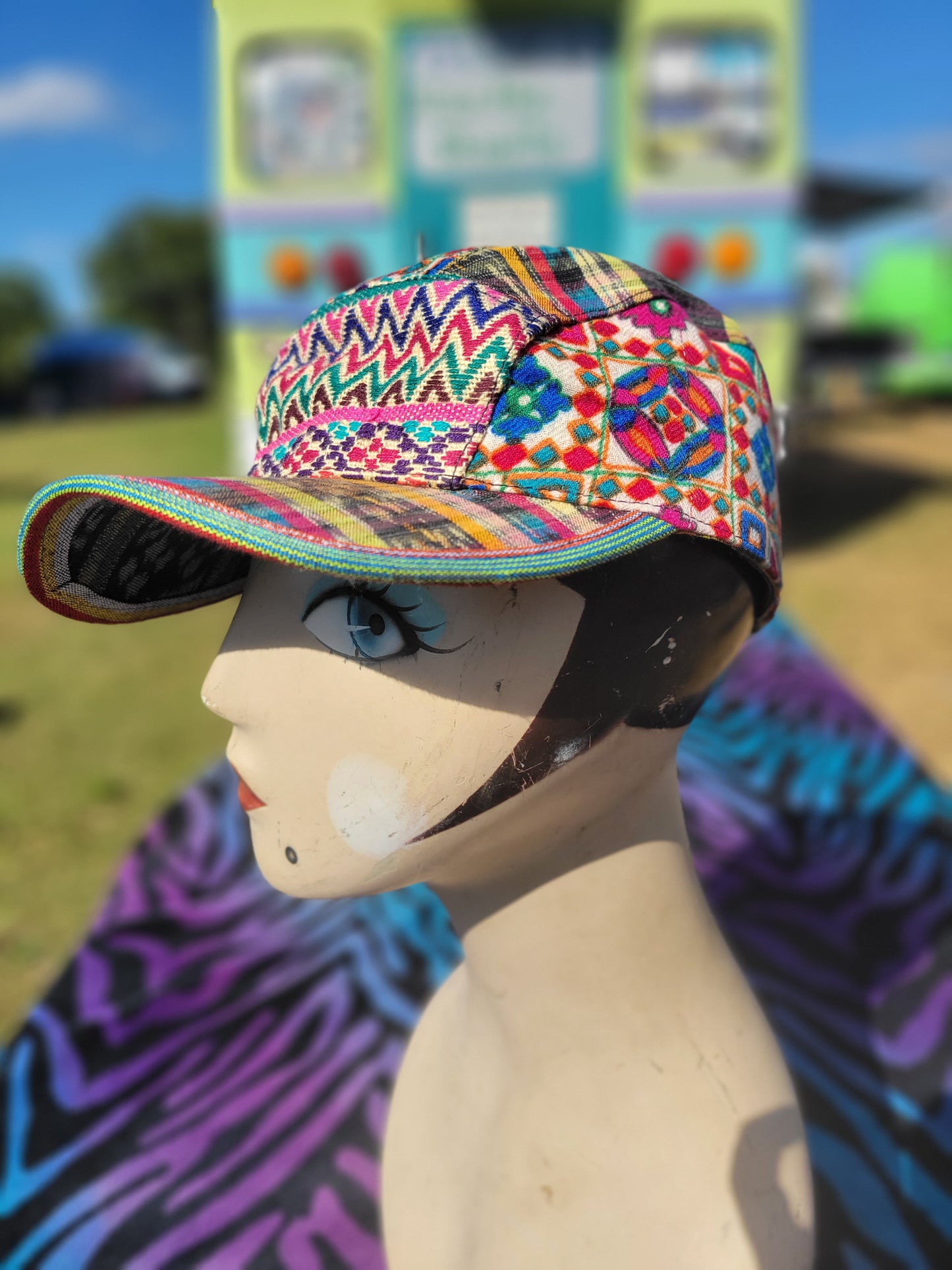 Six Panel Hat - Vintage Amor