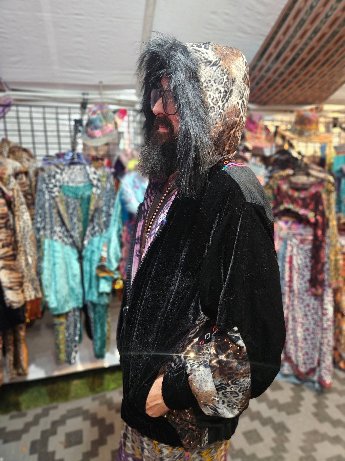 Flower of Life Jacket - Bass Shaman
