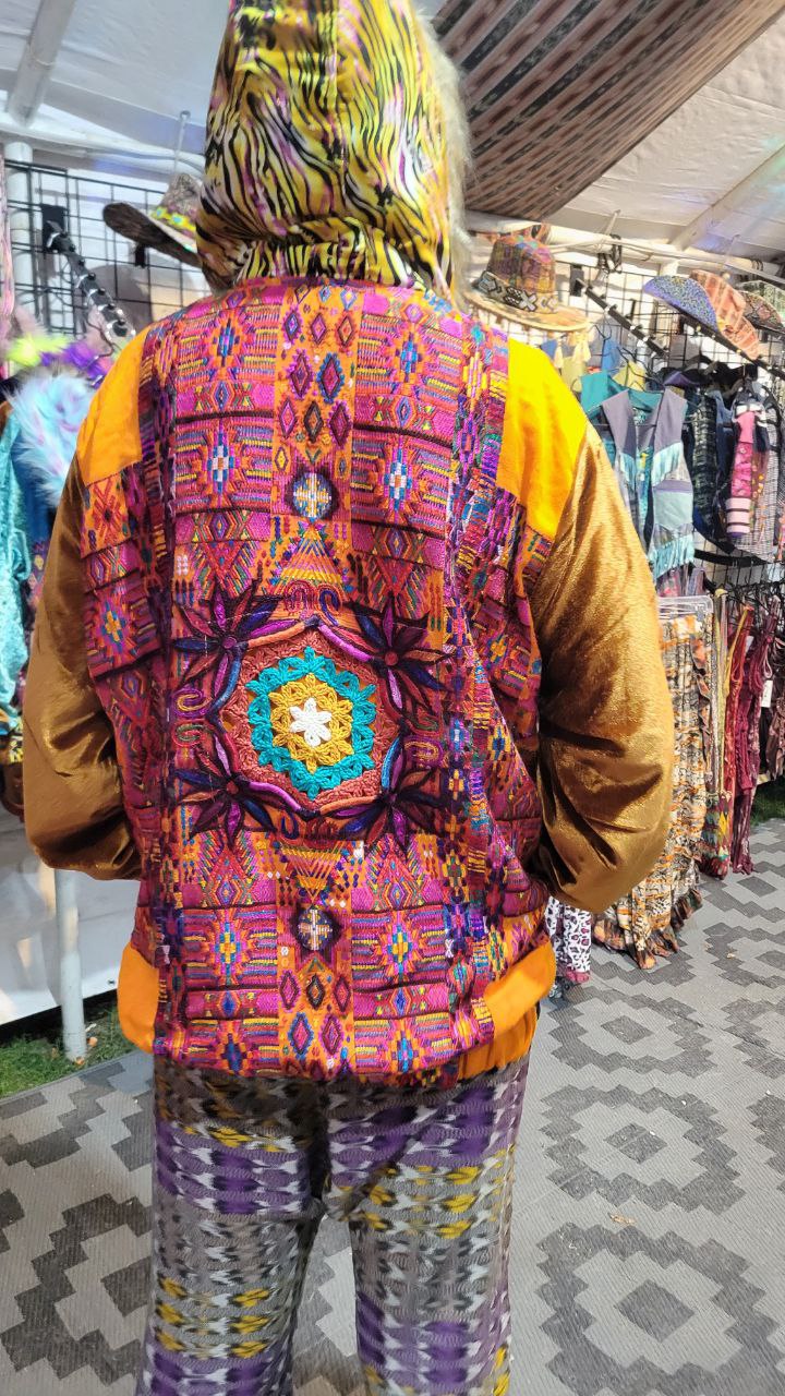Flower of Life Jacket - Sunset Dancer