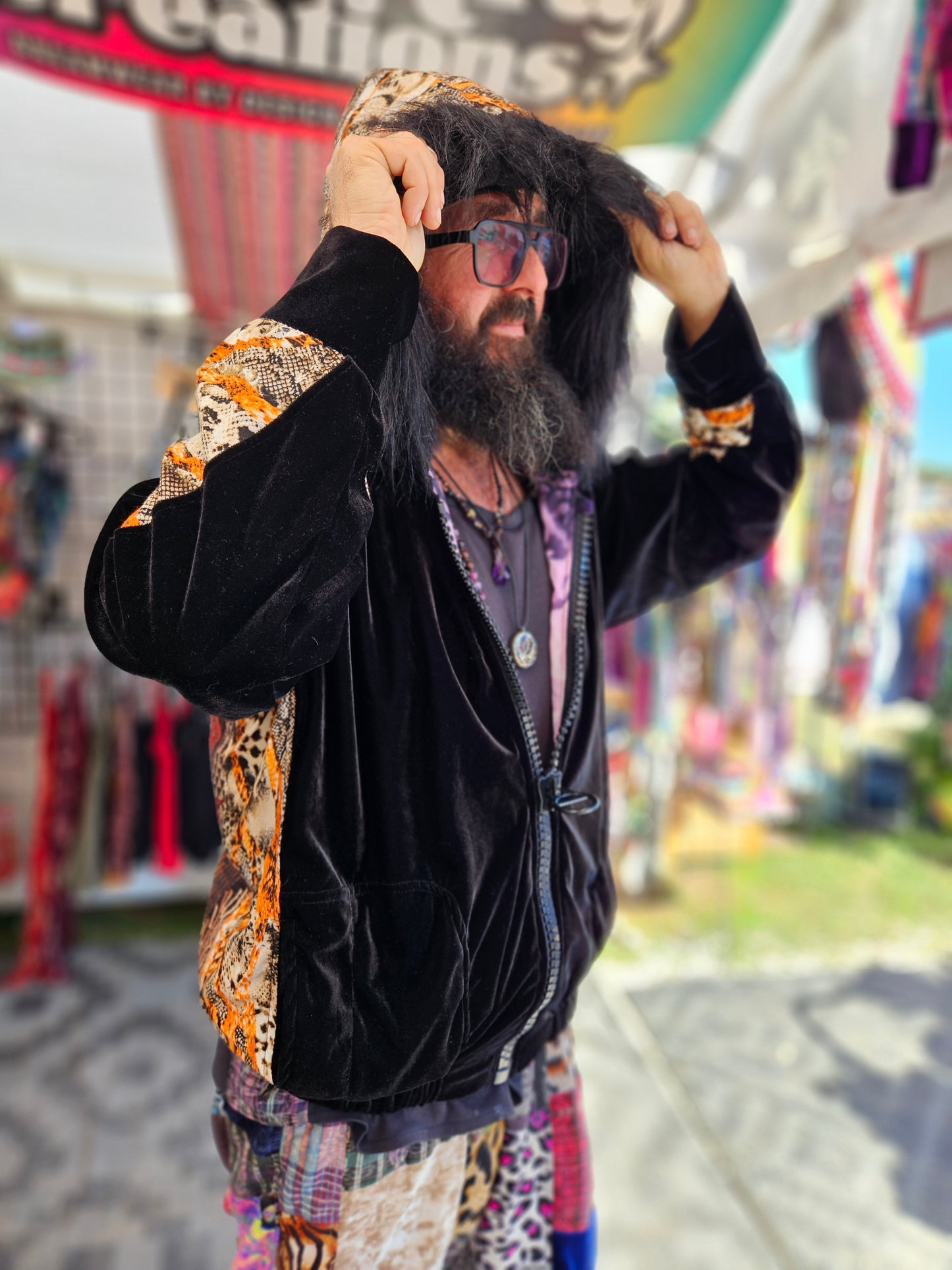 Flower of Life Jacket - Sacred Dreamer