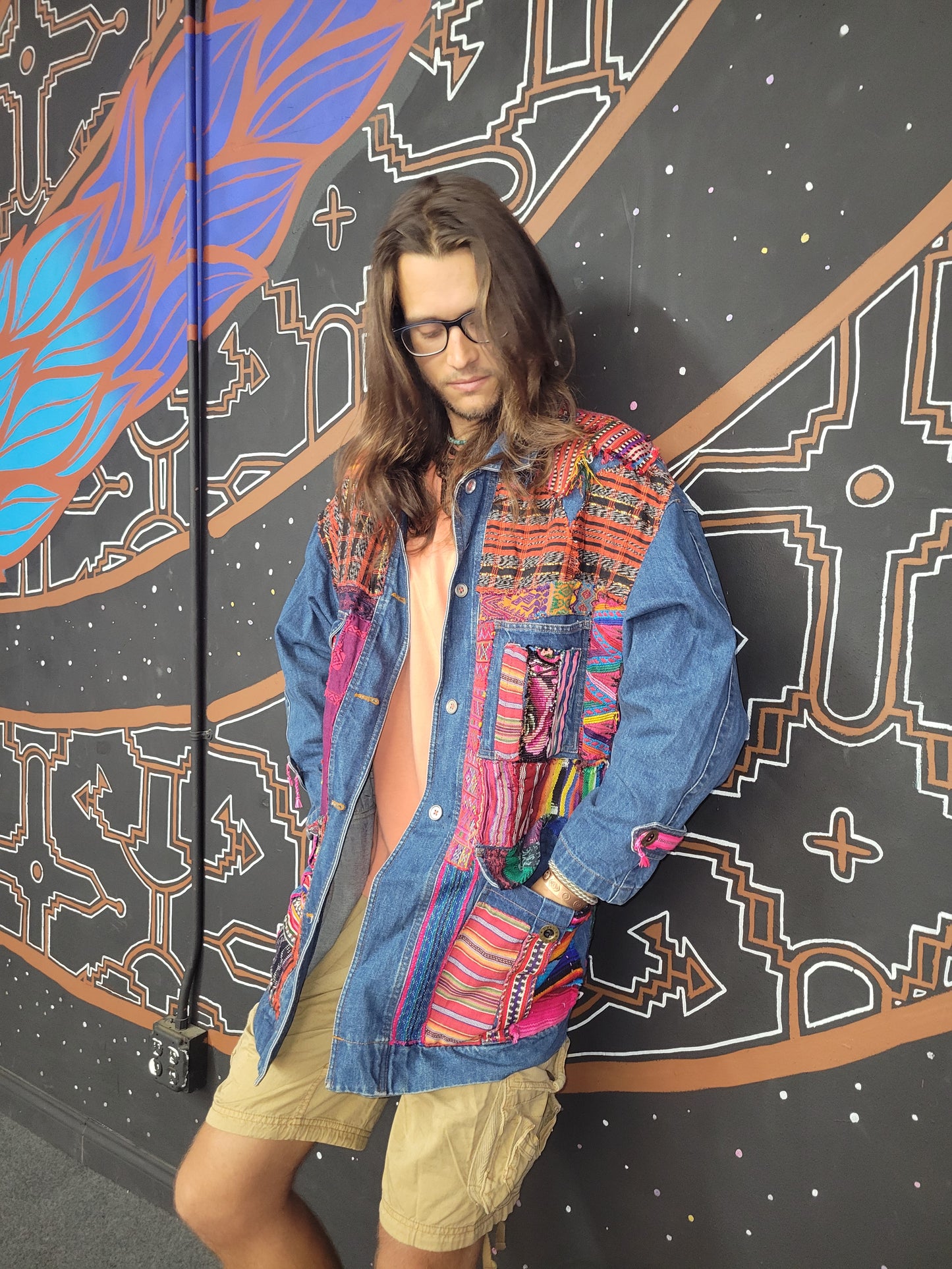 Denim Mayan Jacket