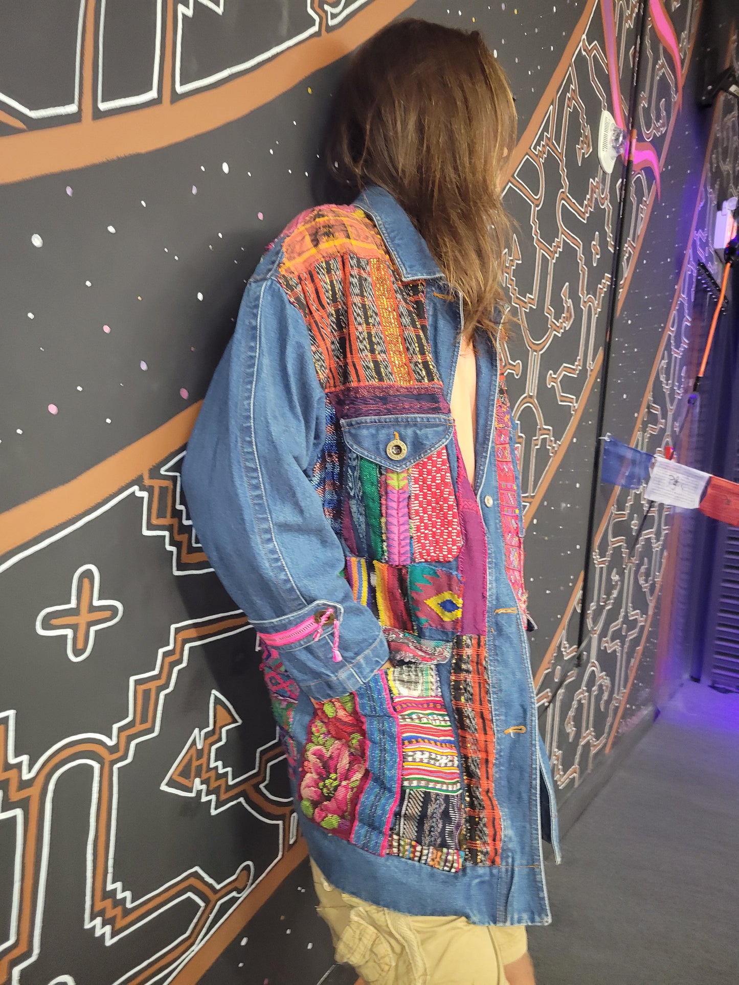 Denim Mayan Jacket