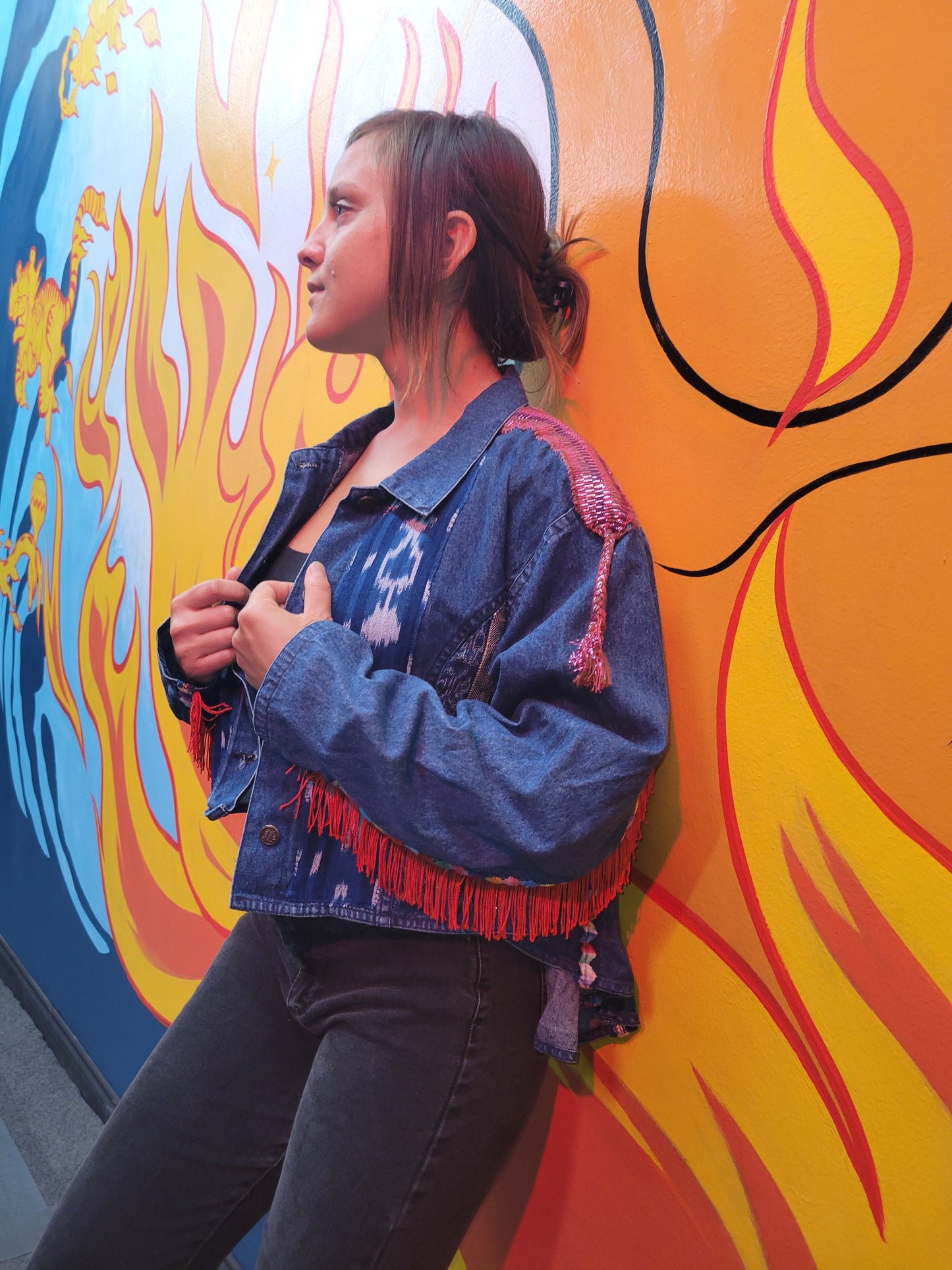 Denim Mayan Jacket