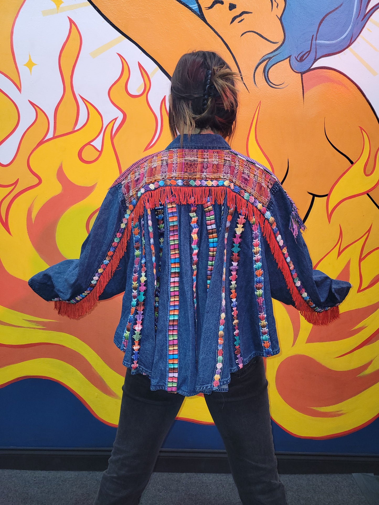 Denim Mayan Jacket