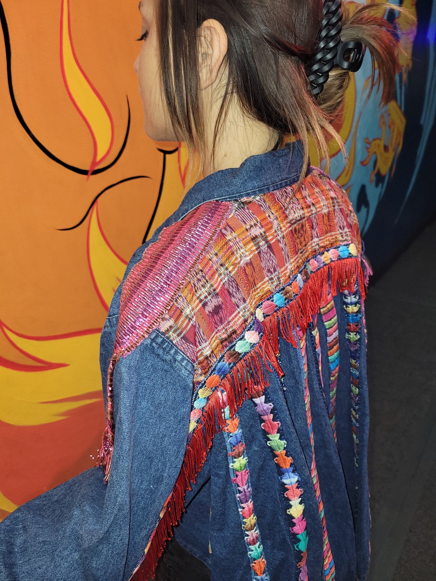 Denim Mayan Jacket
