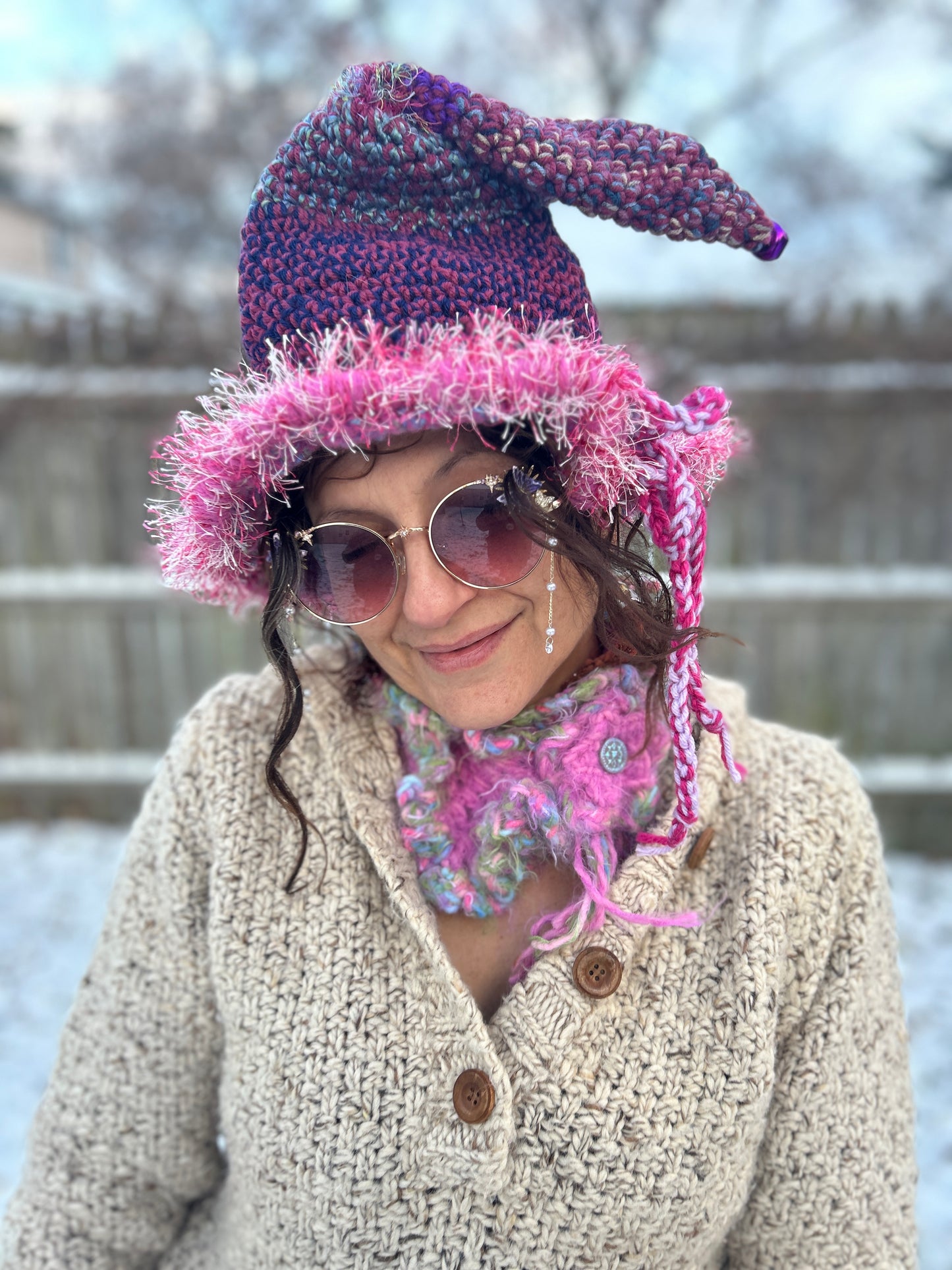 Crochet Witchy hat