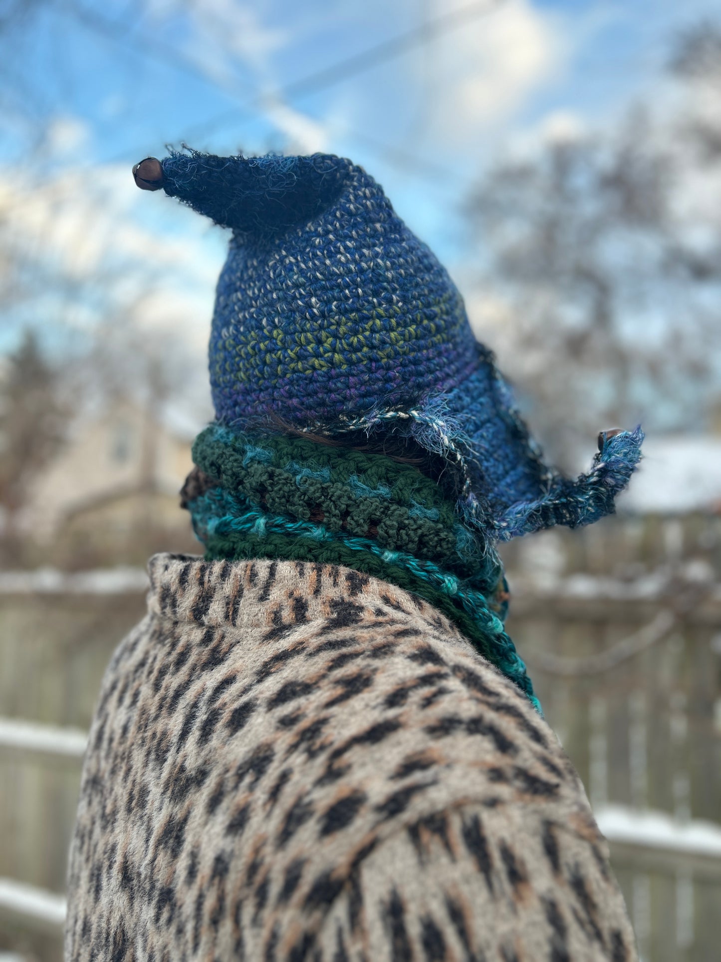 Crochet Jester hat