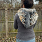 Flower of Life hooded scarf