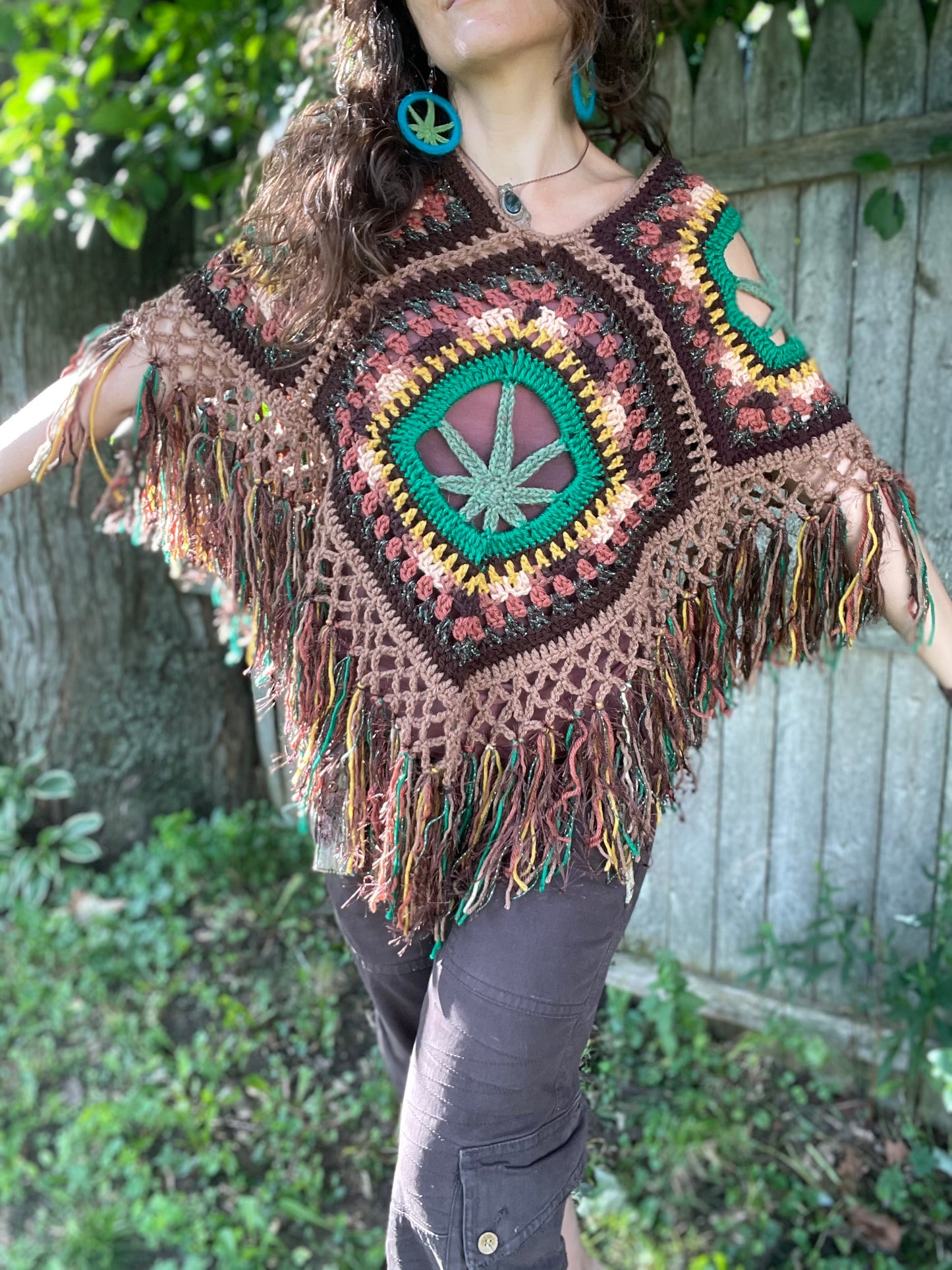 Mary Jane poncho size XS/S