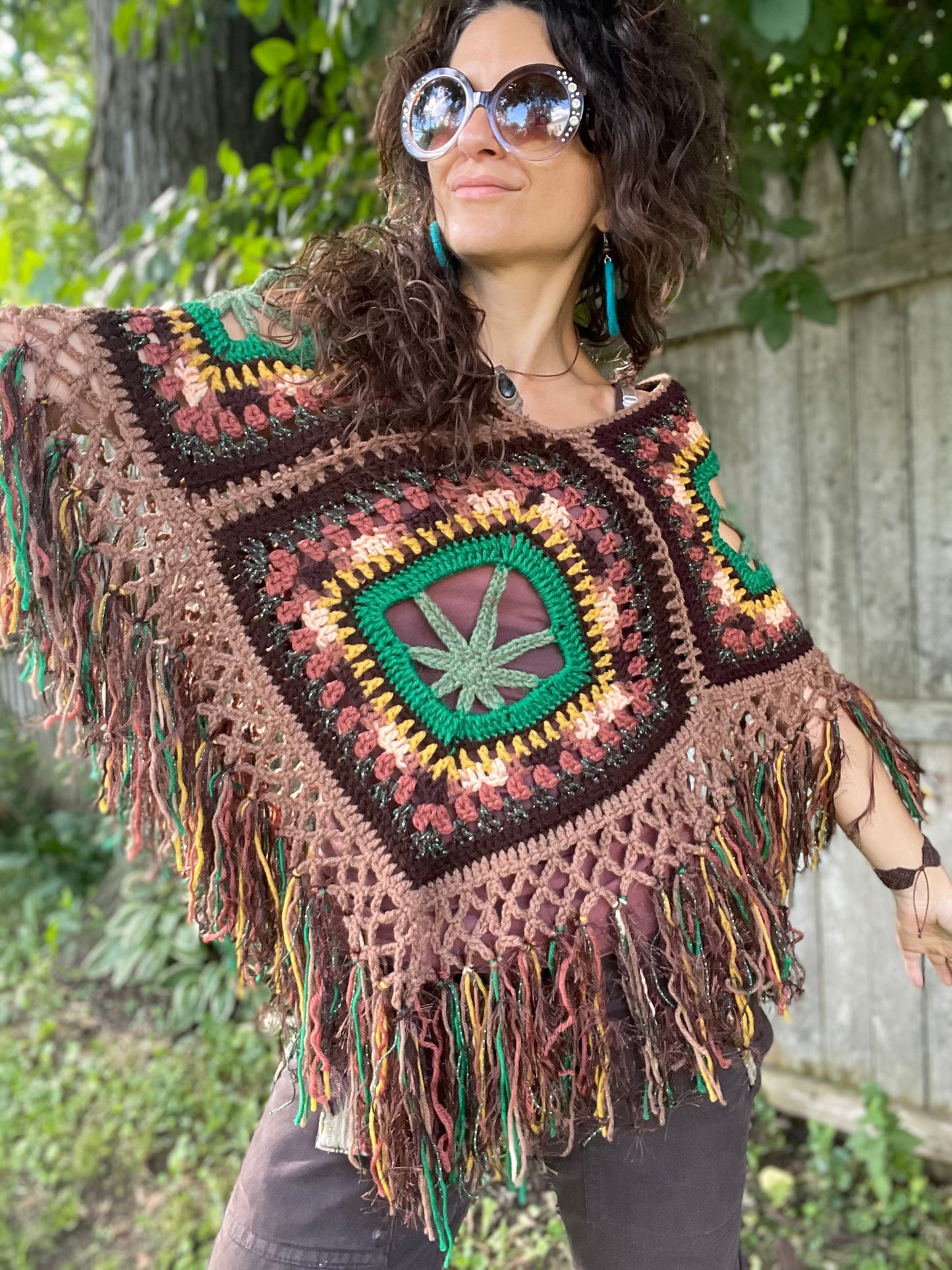 Mary Jane poncho size XS/S