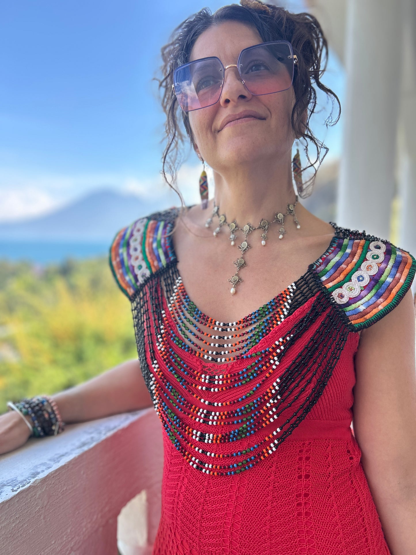 Beaded Goddess top