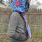 Flower of Life hooded scarf