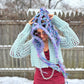 Pastel Fae Flower of Life oversized hood