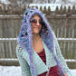 Pastel Fae Flower of Life oversized hood