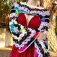 Multicolor Flower of Life cropped shrug