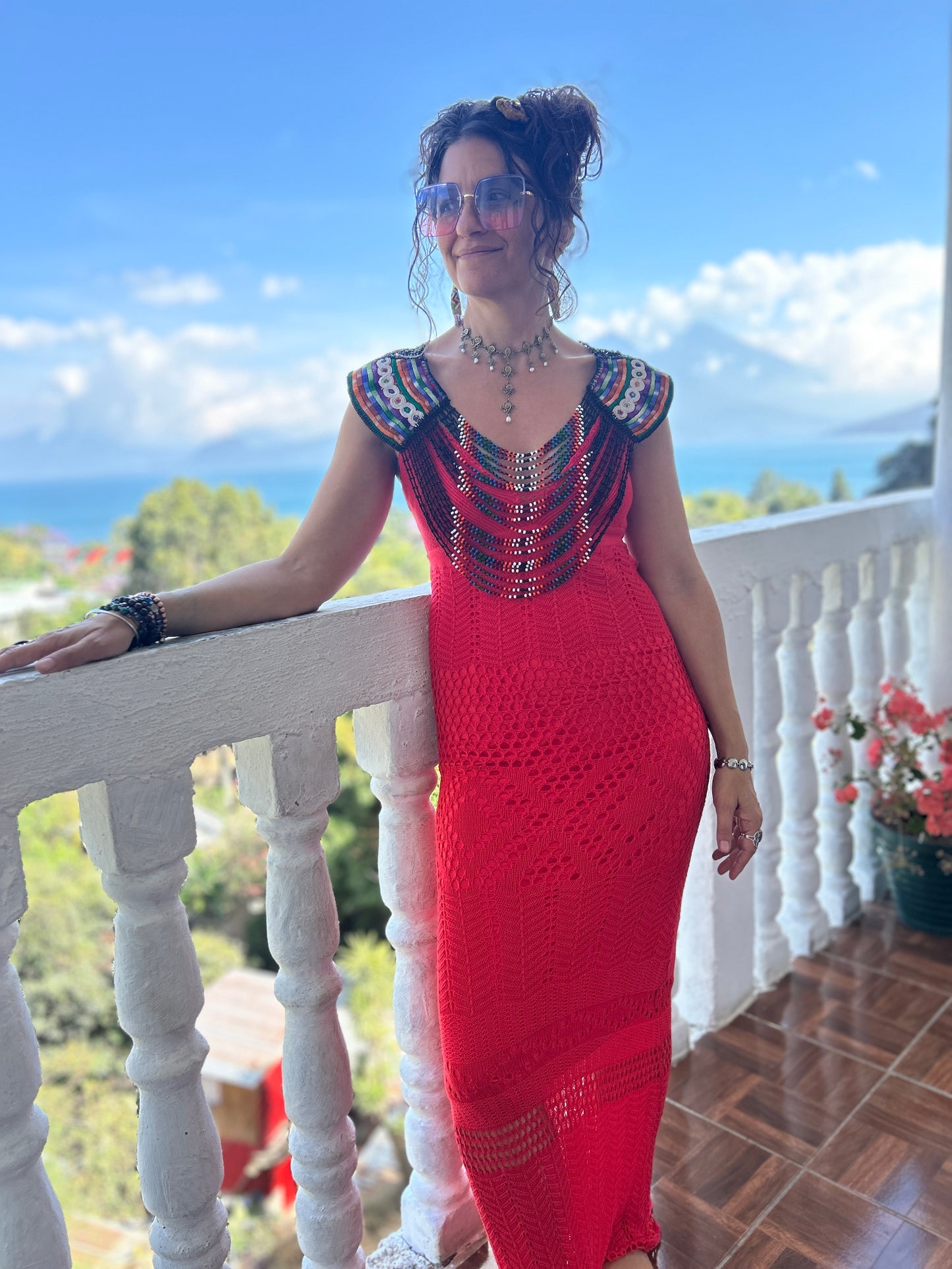 Beaded Goddess top