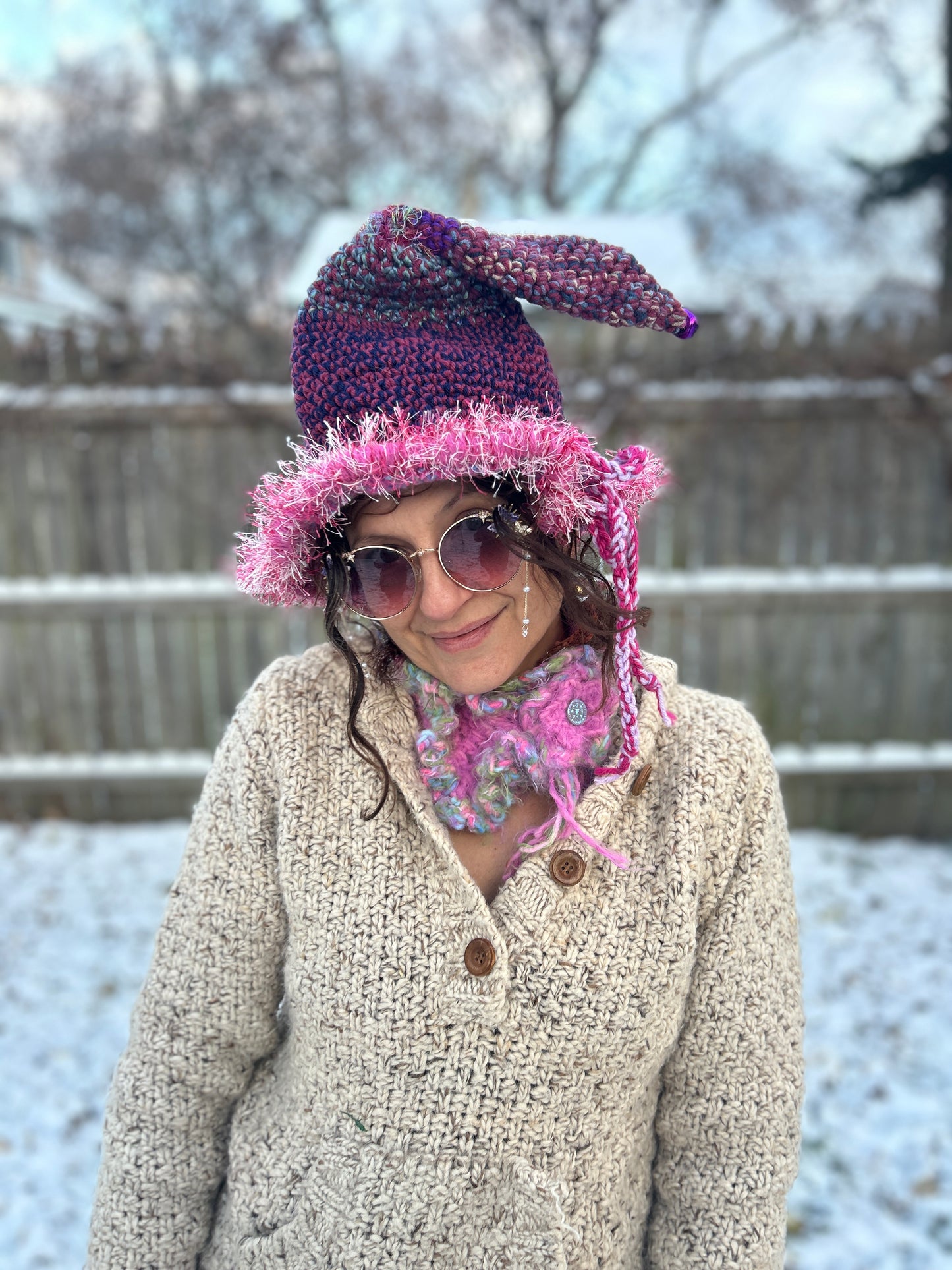 Crochet Witchy hat