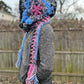 Flower of Life hooded scarf