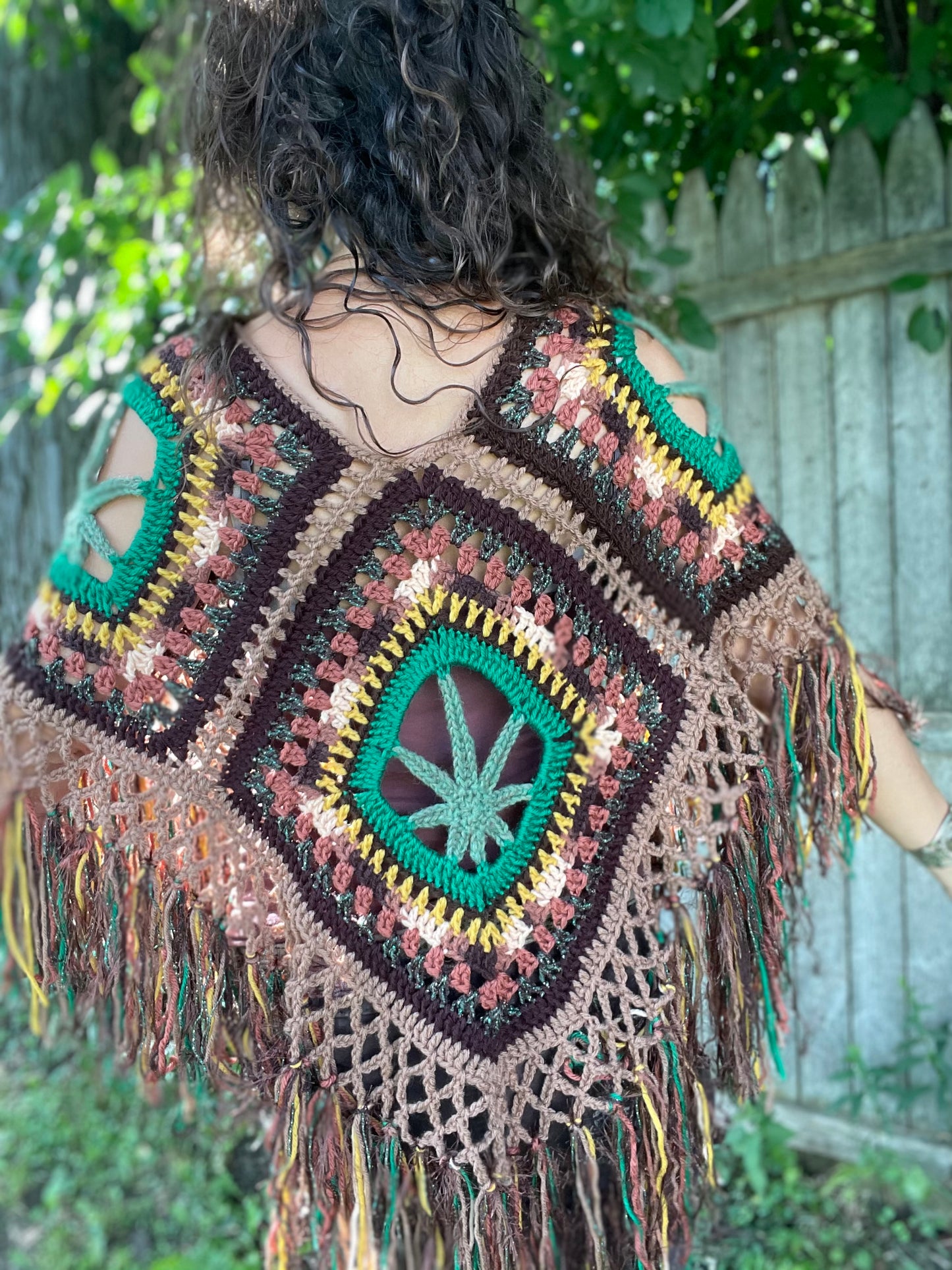 Mary Jane poncho size XS/S