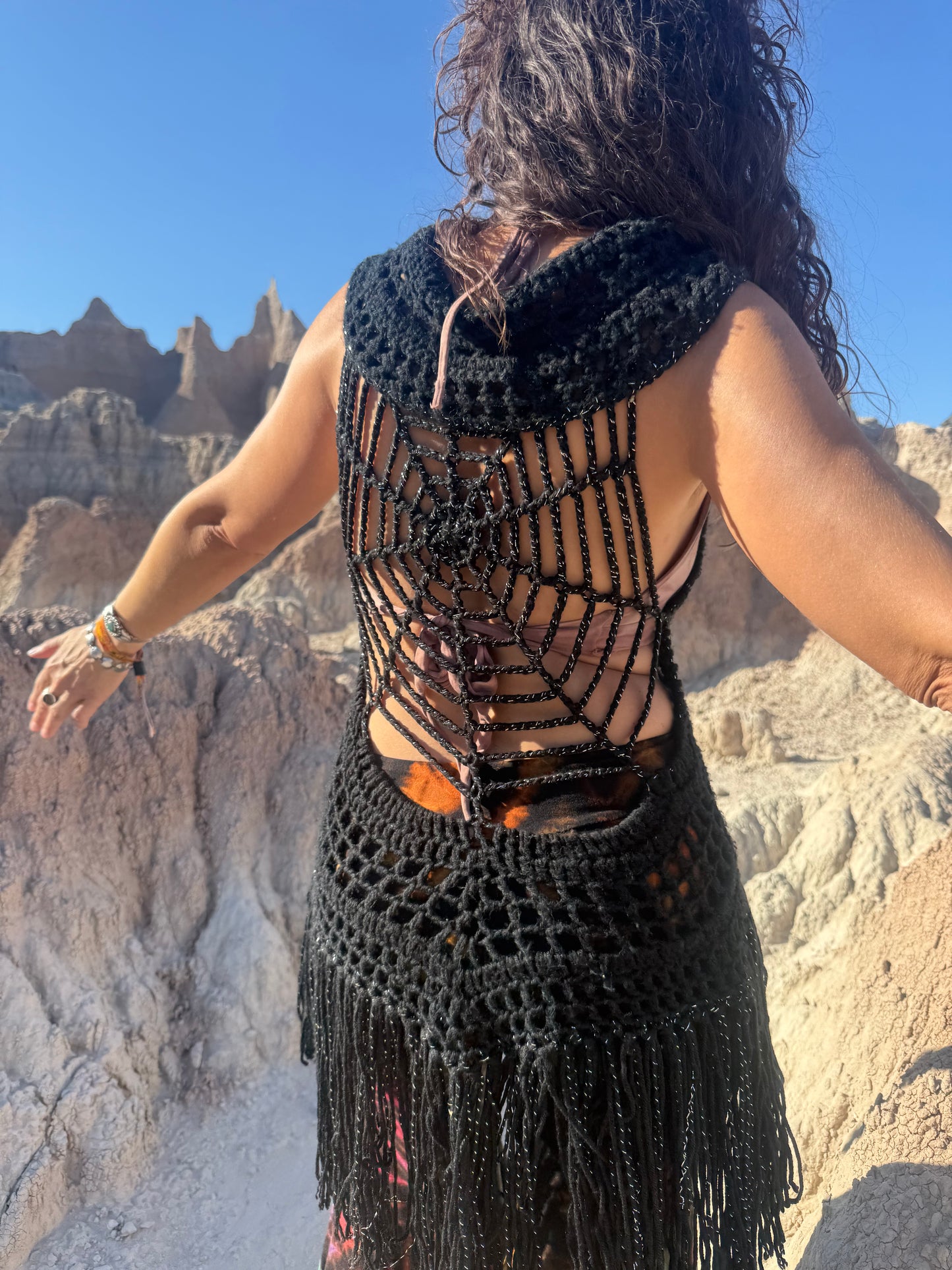 Spider Web Fae Vest size S/M