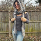 Flower of Life hooded scarf