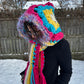 Flower of Life hooded scarf