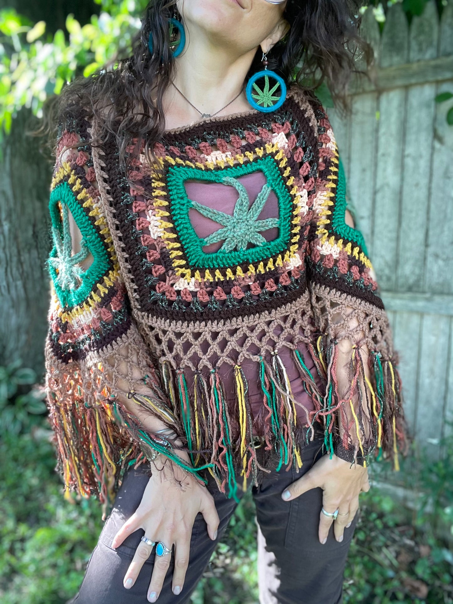 Mary Jane poncho size XS/S