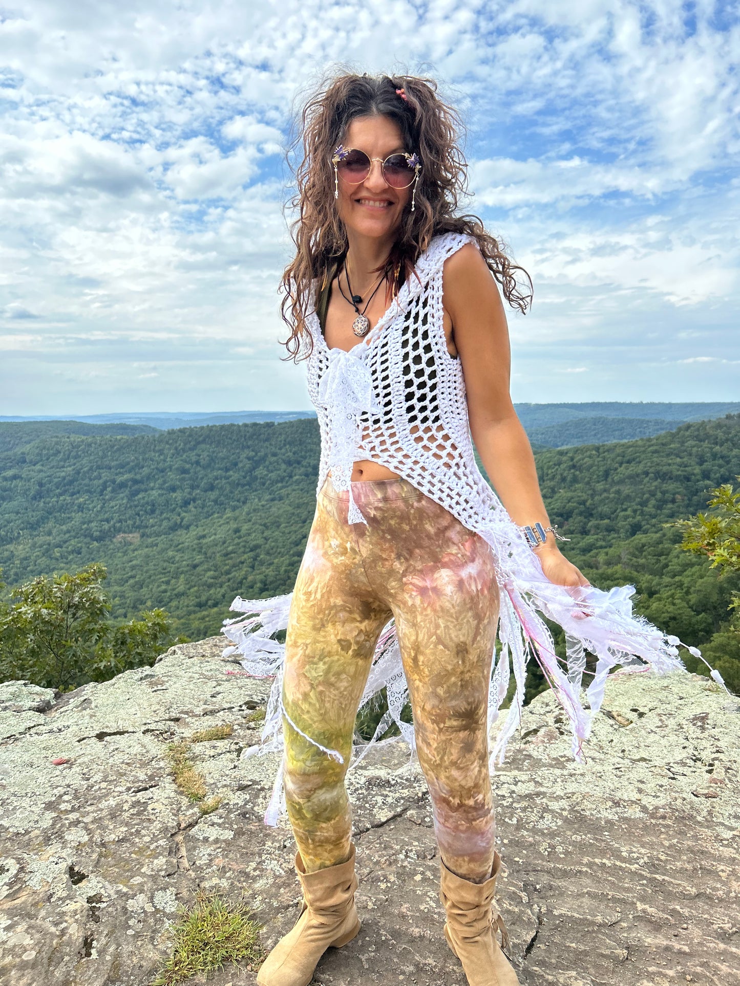 Dreamy White Fae vest