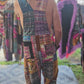 Patchwork Overalls