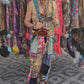 Patchwork Overalls